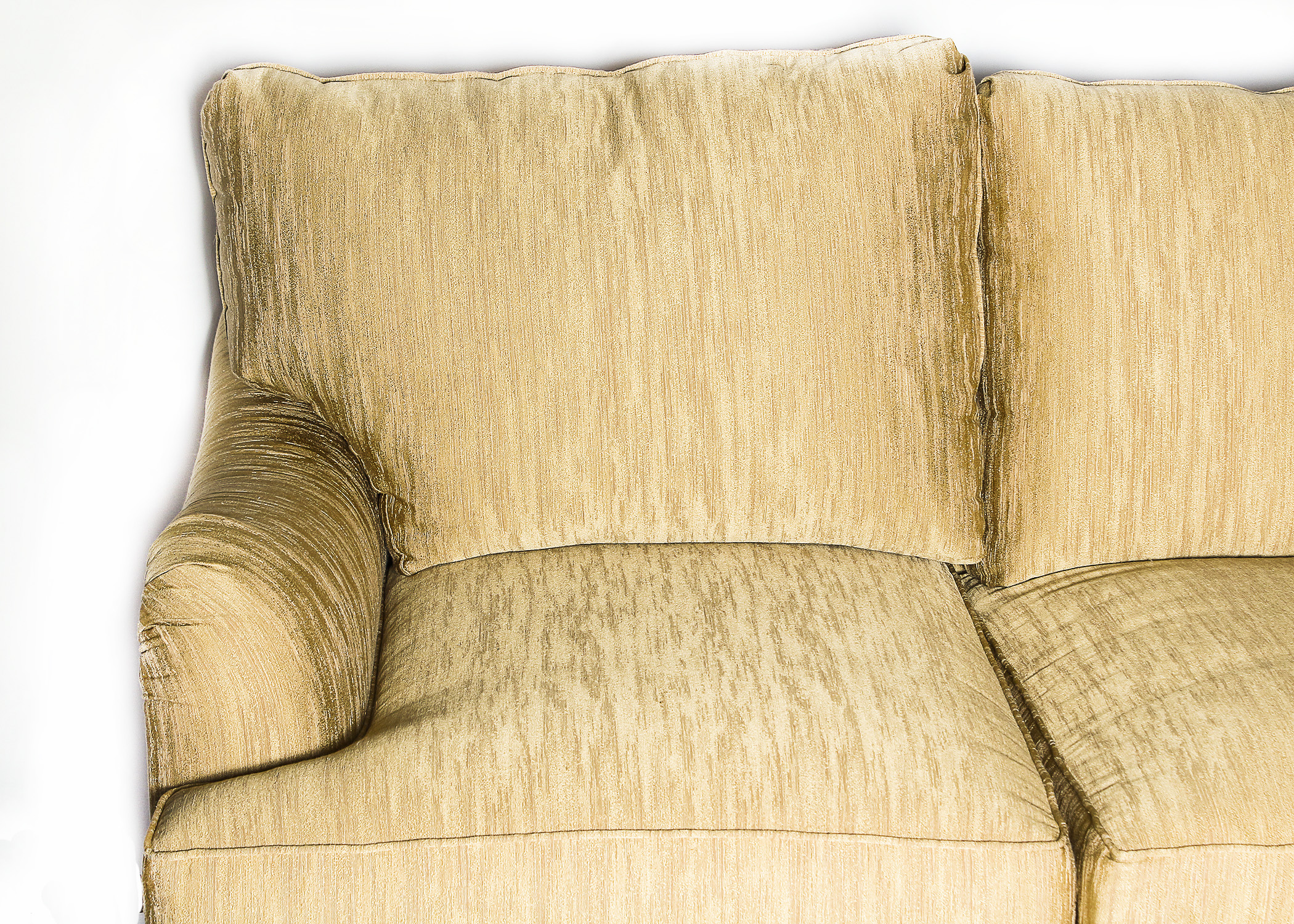 Henredon Gold Colored Sofa from Fireside Collection EBTH